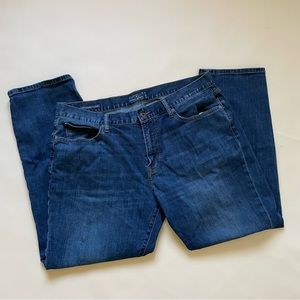 Lucky Brand Jeans Mens 38 x 30 Blue Denim 221 Original Straight Leg